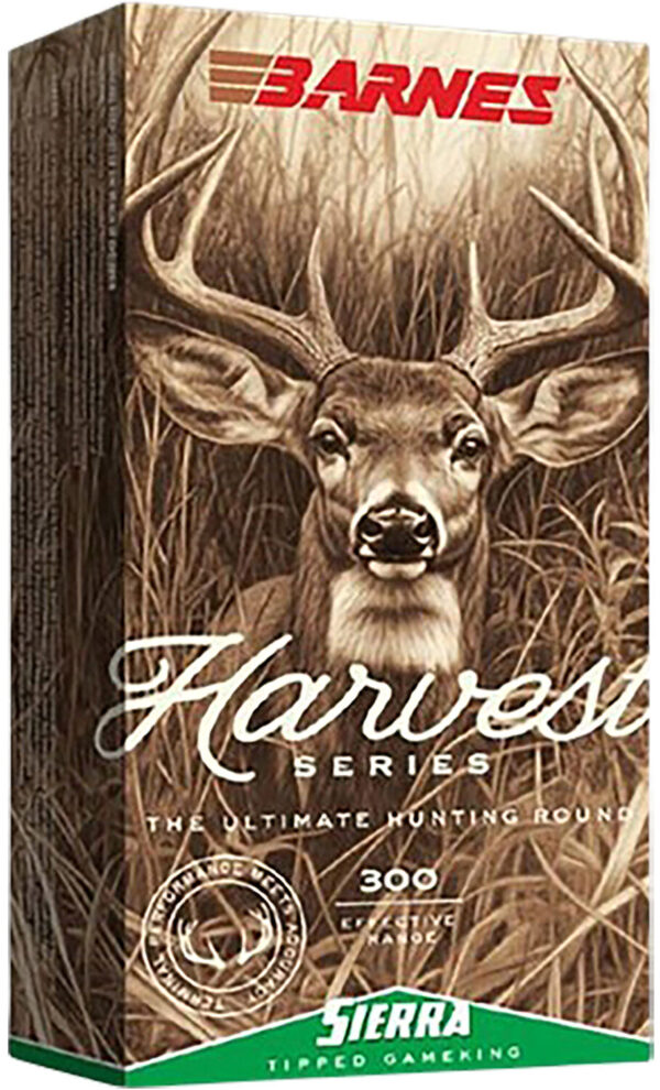 Barnes Bullets 32400  Harvest 6.5Creedmoor 140gr Sierra Tipped GameKing 20 Per Box/10 Case