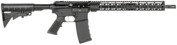 Anderson B2K869A034 Dark Horse  5.56x45mm NATO 30+1 16" Black Nitride Steel Barrel, Matte Black Picatinny Rail Aluminum Receiver, M-LOK Handguard, 6 Position Black Synthetic Stock, A2 Style Grip