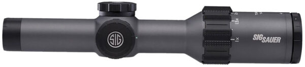 Sig Sauer Electro-Optics SOTM61003 Tango-MSR  Black 1-6x 24mm Illuminated Hellfire Reticle