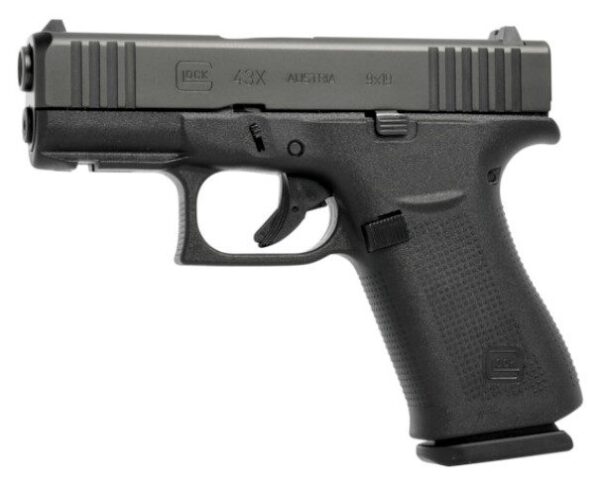 GLOCK G43X 9MM BLK 3.39" 10+1 FS FR