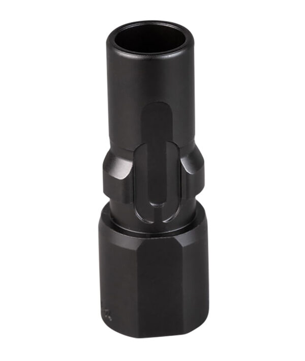SilencerCo AC2608 3-Lug Muzzle Device M13.5x1LH Threads 45 ACP