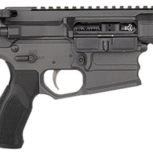Cobalt Kinetics CKPROLITE30075CHARCOAL Pro Light  300 Blackout 7.50" Black Melonite Barrel, Charcoal Aluminum Picatinny Rail Receiver, Polymer SB Tactical SBA3 Brace, Black Polymer Grip