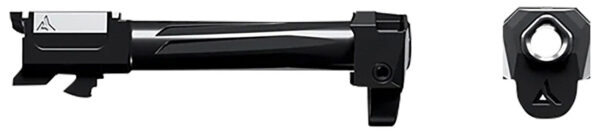 Radian Weapons R0842 Ramjet & Afterburner Combo 9mm Luger Compatible w/Glock 43, Black Stainless Steel