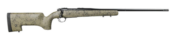 Kimber Mfg, Inc 3000925 Mountain Acsent Peak 280 Ackley 4+1 24" Match Grade Threaded Barrel, Aluminum Receiver, Fixed Aluminum/Carbon Fiber Stock