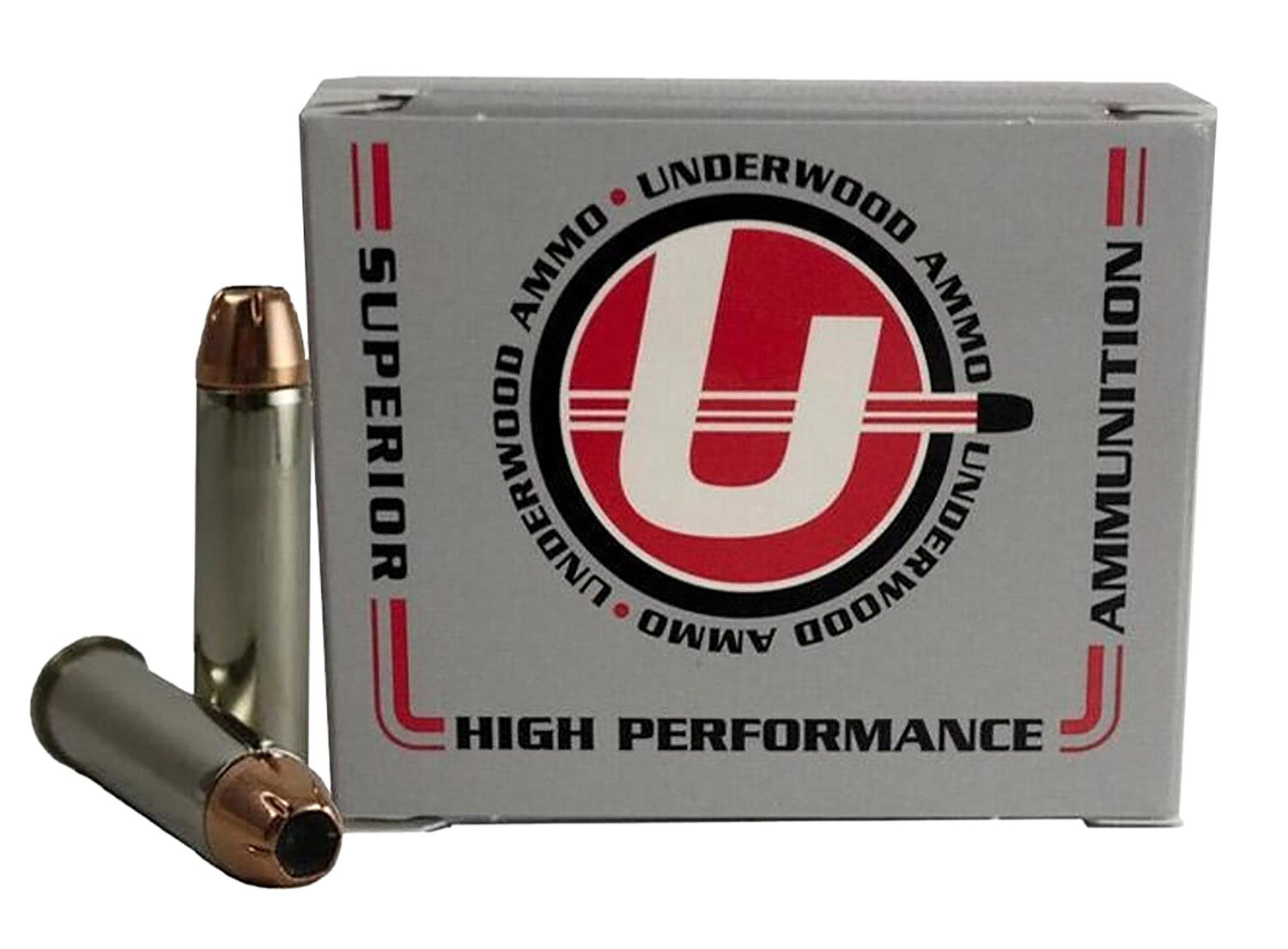 Underwood Ammo 123 XTP 357Mag 125gr Jacketed Hollow Point 20 Per Box/10 Case