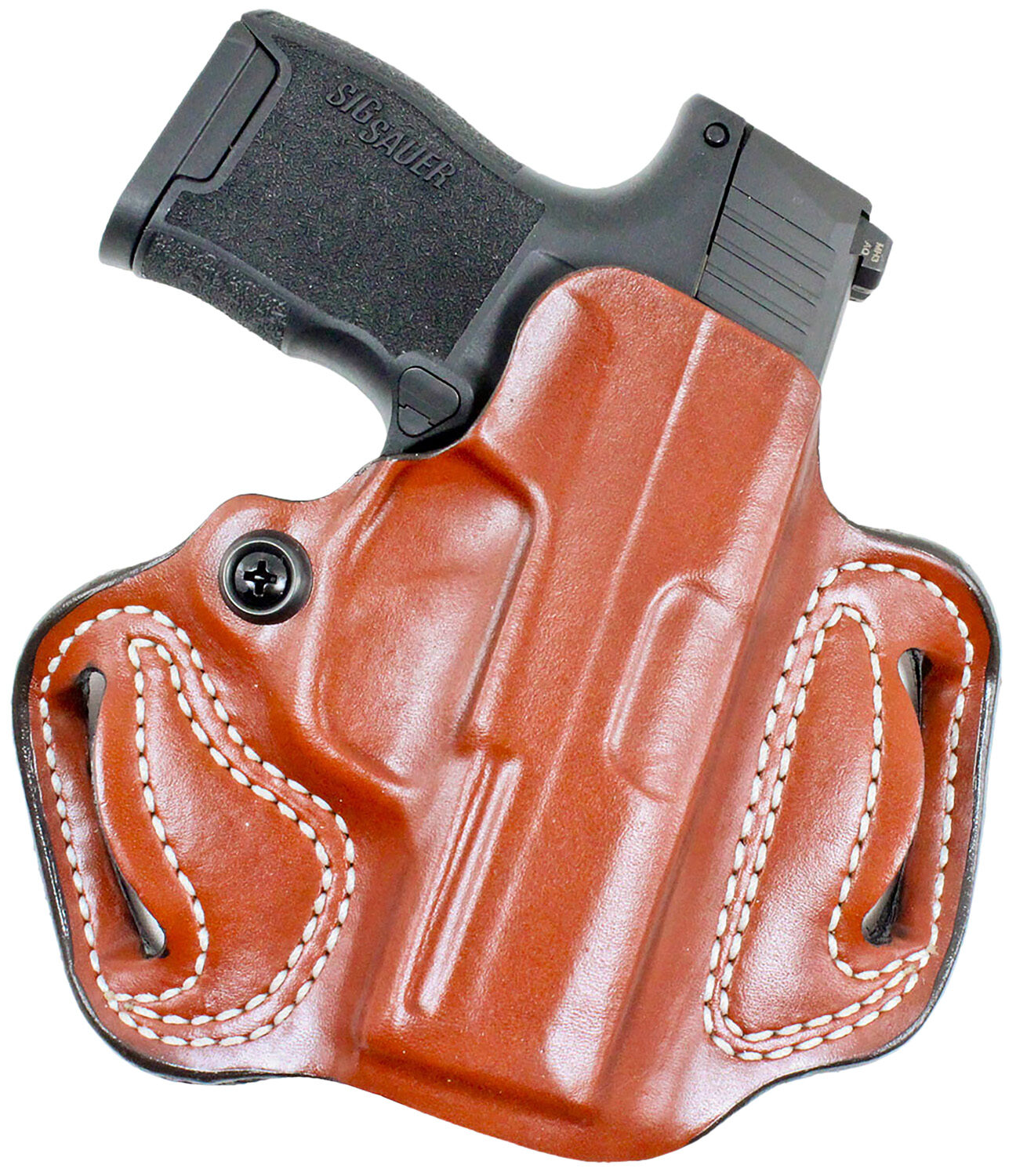 DeSantis Gunhide 086TA9YZ0 Mini Slide OWB Tan Sig Sauer P365 w/Red Dot Right Hand