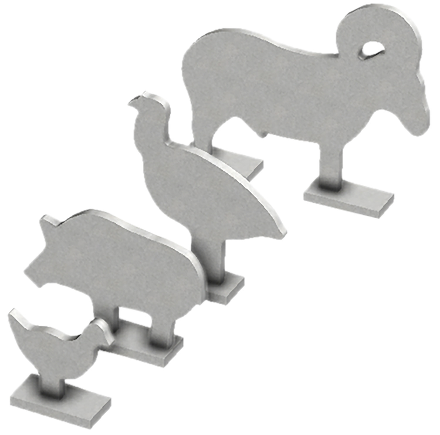 Birchwood Casey BC-47422 Silhouette Knock Over Targets