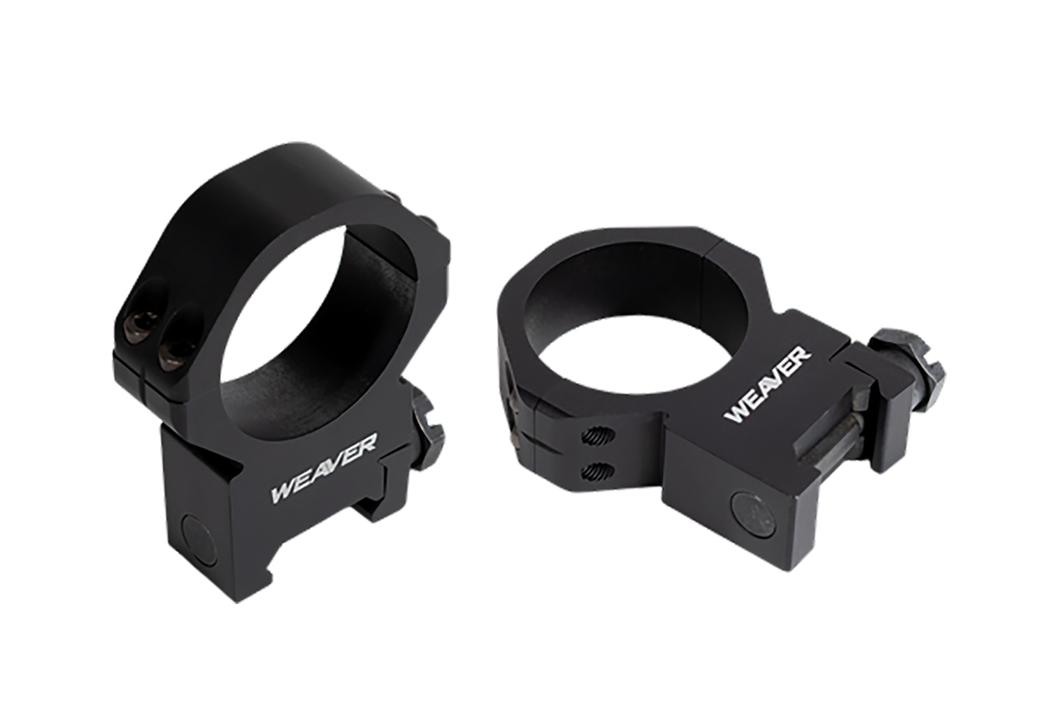 Weaver Mounts 99523 Precision Tactical Black Aluminum 30mm Tube Extra High