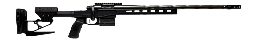 Horizon Firearms HRF-VAD-308W-18R Vandal DM 308 Win 18" Black Chrome Spiral Fluted Threaded Barrel, Black Chrome Receiver w/Picatinny Rail, ARCA Rail, Black Anodized XLR Element 4.0 Aluminum Stock, Po