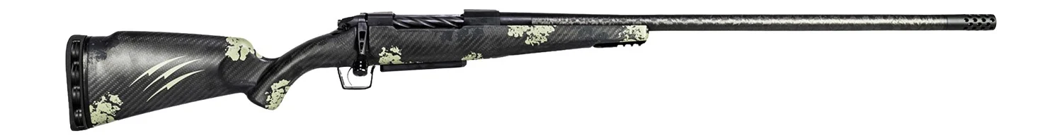 Fierce Firearms ROGSCX22CM18BF Carbon Rogue XP 22 Creedmoor 3+1 18" Carbon Fiber Match Grade Threaded Barrel, Black Cerakote Steel Drilled & Tapped Receiver, BiPod Rail Forend, Forest Camo Fixed Carbo