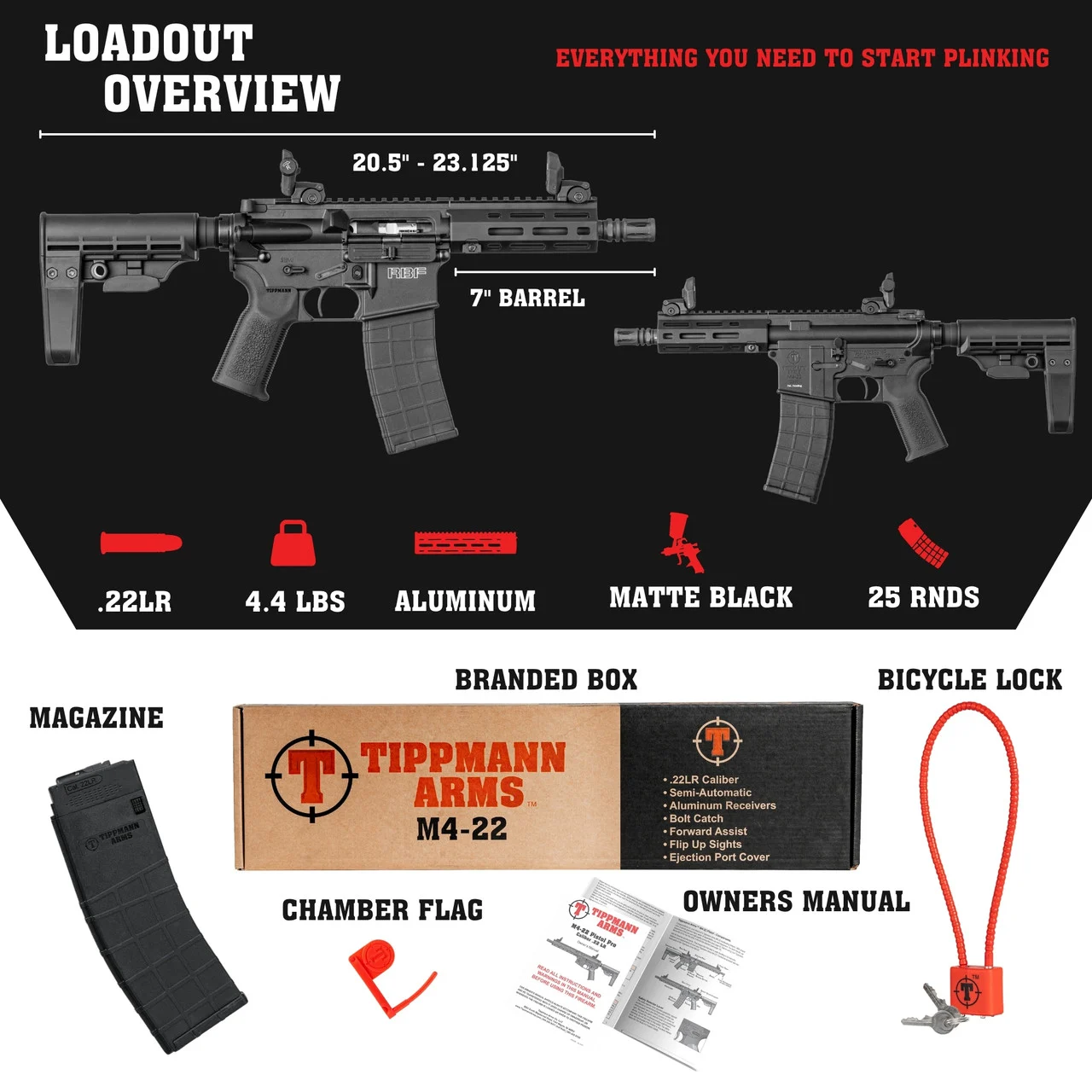 New Tippmann Arms M4-22 MICRO ELITE FRT Pistol - Image 5